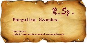 Margulies Szandra névjegykártya